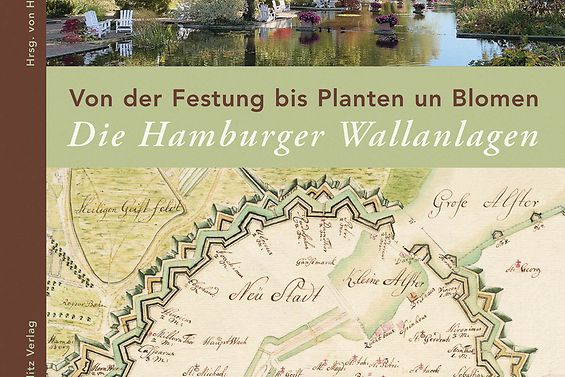 Buchcover "Die Hamburger Wallanlagen"